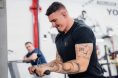 Tom Aspinall training